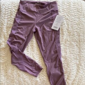 90 Degree By Reflex Purple Performance Leggings